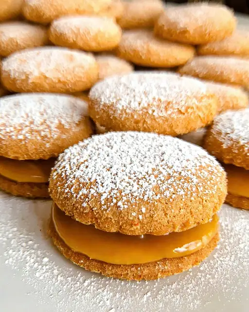 Alfajores Keto de Coco Rellenos con Dulce de Leche Falso