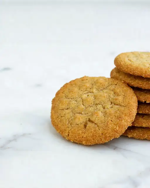 Galletitas Crocantes de 3 Ingredientes (Veganas, Sin Huevo)