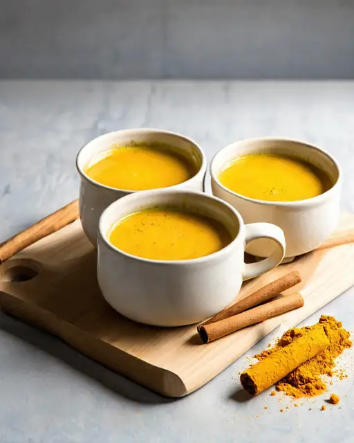 Golden Milk vegana especiada