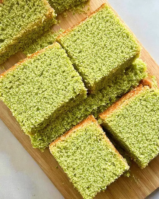 Mochi Japonés de matcha al horno