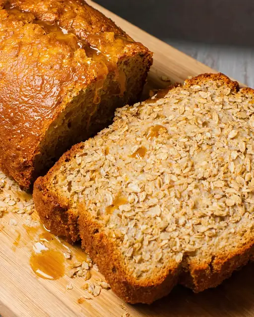 Pan Casero de Avena y Miel (Nutritivo y Sin Harina de Trigo)