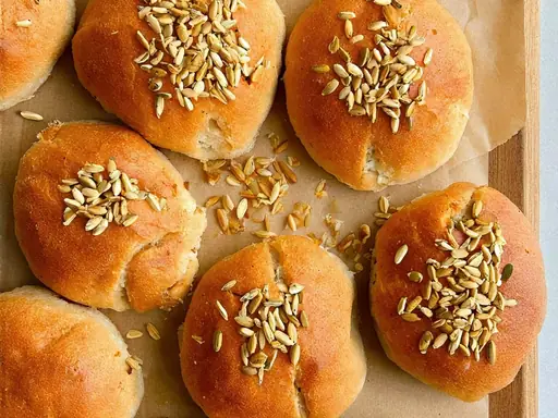 Panecillos riquisimos de boniato en airfryer