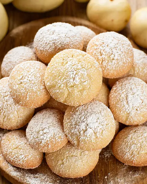 Polvorones tradicionales de almendra (Keto)