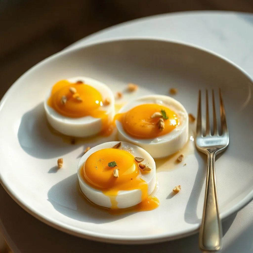 Revuelto de huevos orgánicos con palta y semillas de cáñamo
