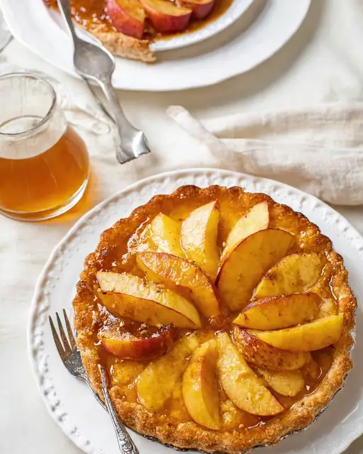 Tatin de Manzana Francesa Saludable