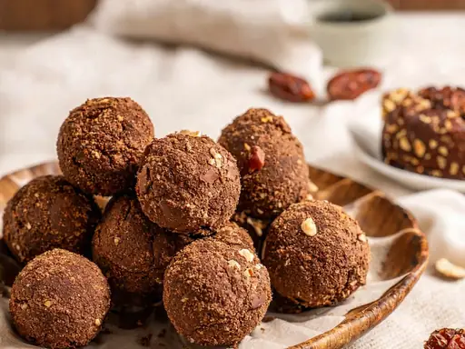 Trufas energéticas proteicas sin azúcar